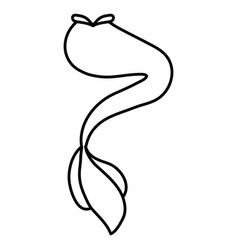 Mermaid Costume Tail Isolated Icon