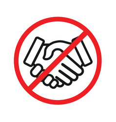 No Handshake Icon