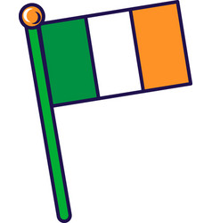 Ireland Country Miniature Flagpole Flag