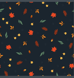 Lovely Hand Drawn Fall Seamless Pattern