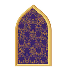 Arab Window With Stars