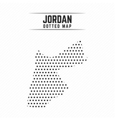 Dotted Map Of Jordan