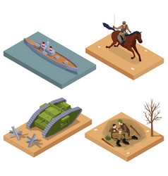 Wwi Equipment Isometric