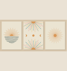 Abstract Minimal Boho Home Deco