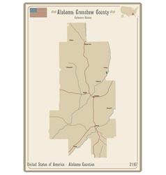 Map Crenshaw County In Alabama