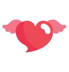 Valentines Day Cupid On A White Background