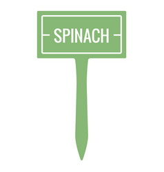 Spinach Sign Cut Out