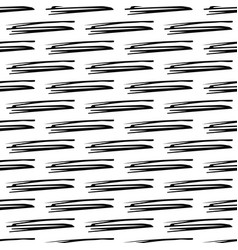 Seamless Pattern With Black Pencil Brushstrokes