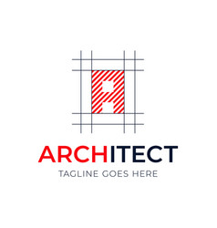 Letter Architecture Style Logo Design Design Plan