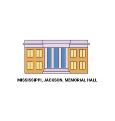 United States Mississippi Jackson Memorial Hall