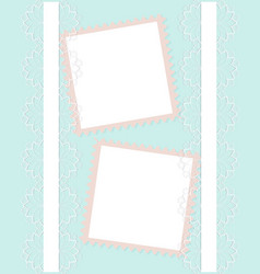 Photobook Collage Frame Lace