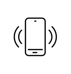 Smartphone Mobile Phone Vibrating Or Ringing