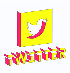 Twitter Isometric