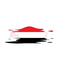 Yemen State Flag Logo