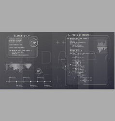 Hud Interface Elements With Part Code C