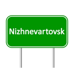 Nizhnevartovsk Road Sign