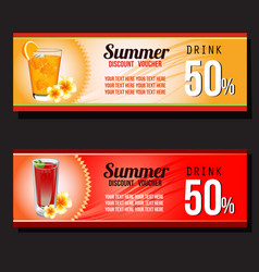 Summer Drink Discount Voucher