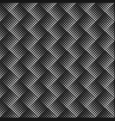 Seamless Halftone Zig Zag Checkered Pattern