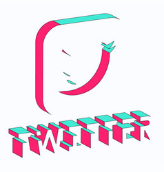 Twitter Isometric