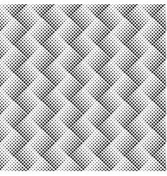 Seamless Halftone Zig Zag Checkered Pattern