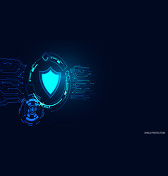 Abstract Background Digital Concept Cybersecurity