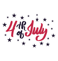 4th Of July Star Sticker