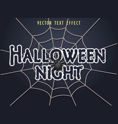 Halloween Night Text Effects Editable Text Style