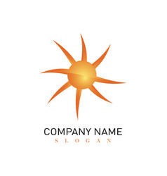 Modern Sun Logo