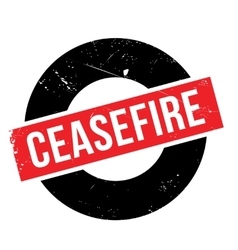 Ceasefire Rubber Stamp Royalty Free Vector Image