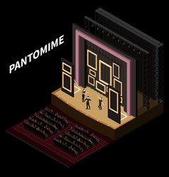 Theatre Interior Isometric