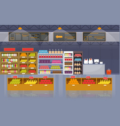 Supermarket Grocery Shelf Store Retail Shop Mall