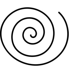 Lined Spiral Line