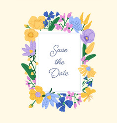 Vertical Invitation Card Template Greeting Flyer