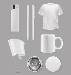 Promotional Items Set Mockup