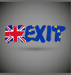 Brexit Referendum Concept About Uk United Kingdom