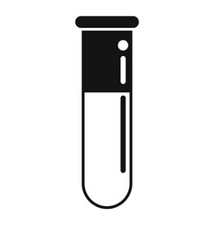 Test Tube Icon Simple Expert Control