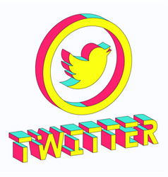 Twitter Isometric