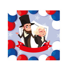 Cartoon Presidents George Washington