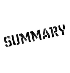 Summary Stamp Rubber Grunge