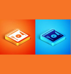 Isometric Cooking Live Streaming Icon Isolated On