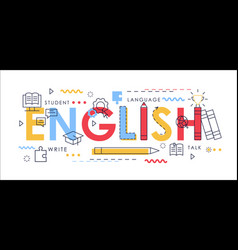 School Subject English Vector Images (over 110)