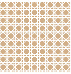 Rattan Cane Seamless Pattern