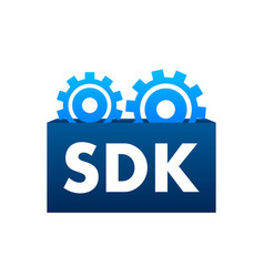 Sdk - Software Development Kit Icon Stock