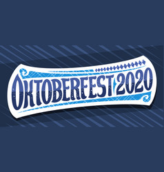 Greeting Card For Oktoberfest 2020