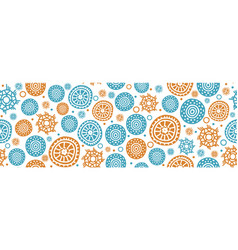 Flower Abstract Circle Pattern Doodle Ethnic