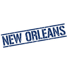 New Orleans Blue Square Stamp