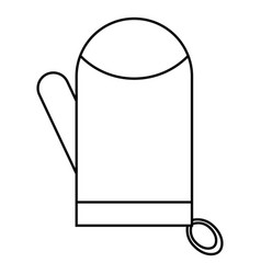 Oven Glove Stroke Icon