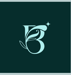 Stylish Floral Beauty Logo Royal Logo B