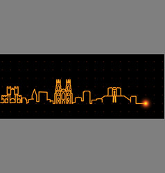 York Light Streak Skyline Profile