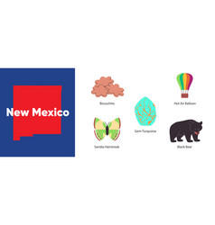 New Mexico States Of Symbol Object Biscochitos